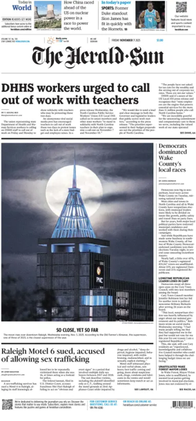 Cover of The Herald Sun