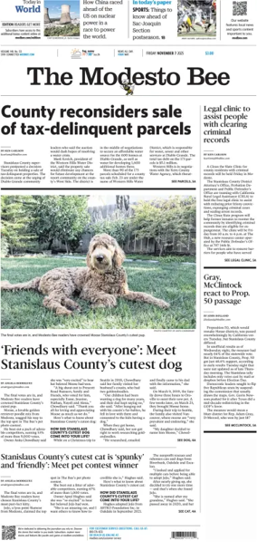 Cover of The Modesto Bee