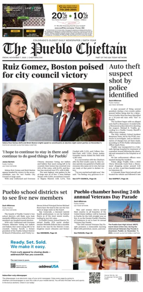 Cover of The Pueblo Chieftain