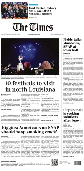 Cover of The Times (Shreveport)
