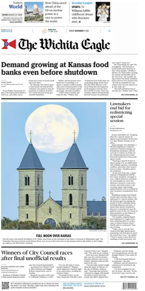 Cover of The Wichita Eagle