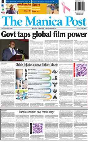 Cover of The Manica Post