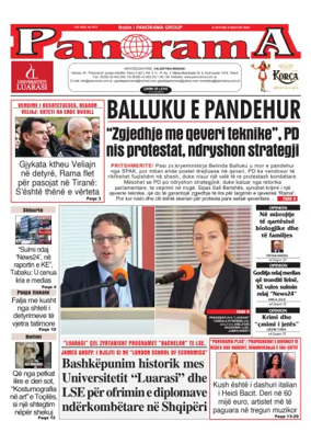 Cover of Panorama (Albania)