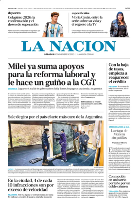Cover of La Nacion