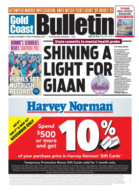 Cover of The Gold Coast Bulletin