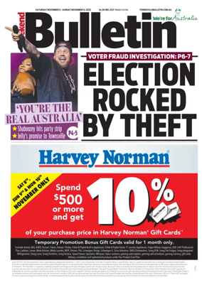 Cover of Townsville Bulletin