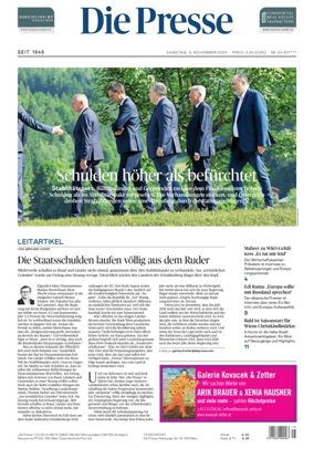 Cover of Die Presse