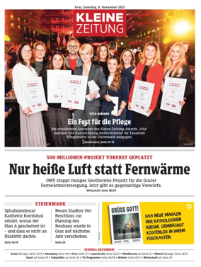 Cover of Kleine Zeitung Steiermark