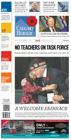 Cover of Calgary Herald