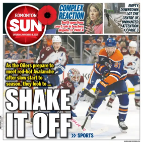 Cover of Edmonton Sun