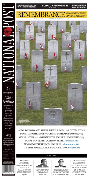 Cover of National Post - (Latest Edition)