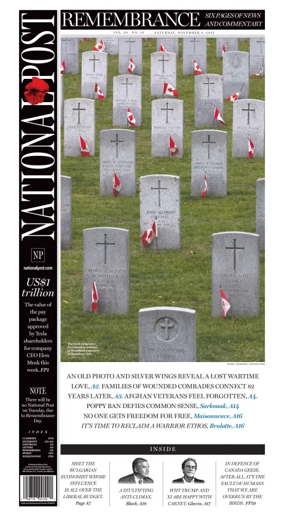 Cover of National Post - (National Edition)