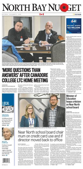 Cover of North Bay Nugget