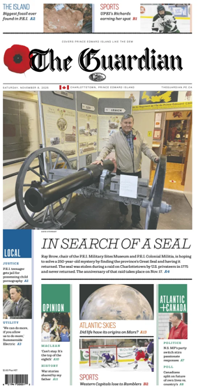 Cover of The Guardian (Charlottetown)