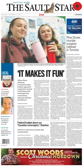 Cover of The Sault Star