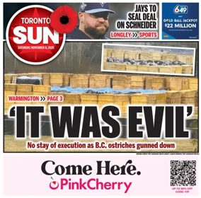 Cover of Toronto Sun