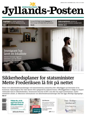 Cover of Jyllands-Posten