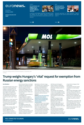 Cover of EuroNews (English Edition)