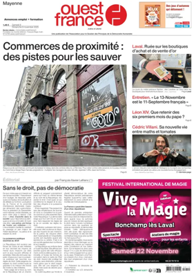 Cover of Ouest France (Laval)