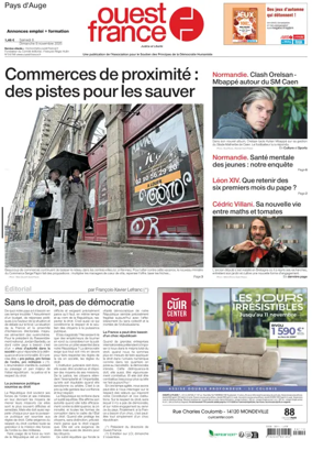 Cover of Ouest France (Pays d'Auge)