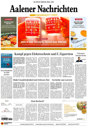 Cover of Aalener Nachrichten