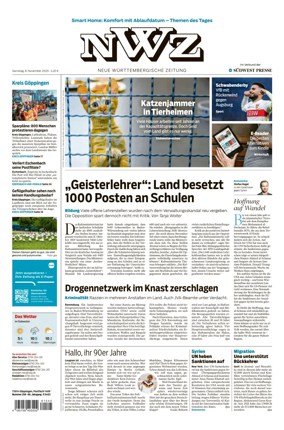 Cover of NWZ  (Göppinger Kreisnachrichten)
