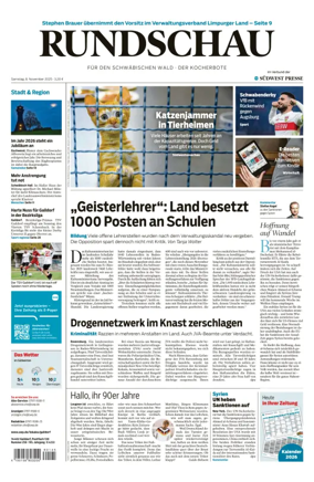 Cover of Rundschau für den Schwäbischen Wald – Der Kocherbote