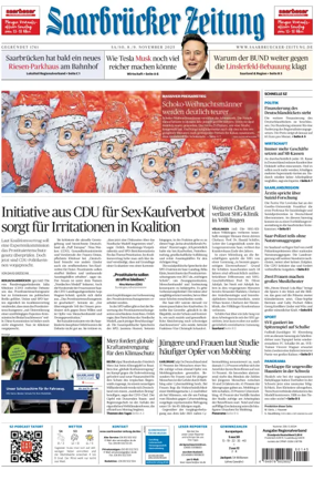Cover of Saarbruecker Zeitung