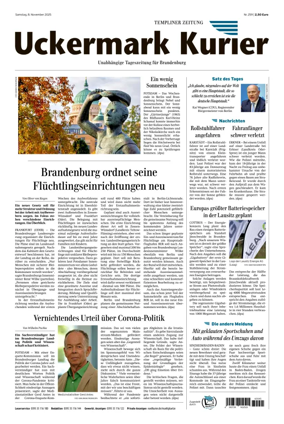 Cover of Templiner Zeitung