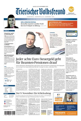 Cover of Trierischer Volksfreund