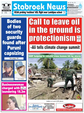 Cover of Stabroek News