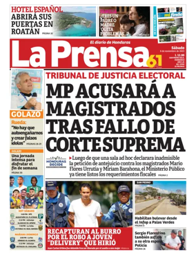 Cover of Diario La Prensa