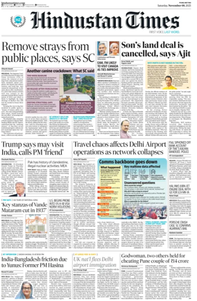 Cover of Hindustan Times ST (Pune)