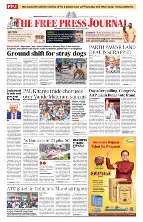 Cover of The Free Press Journal