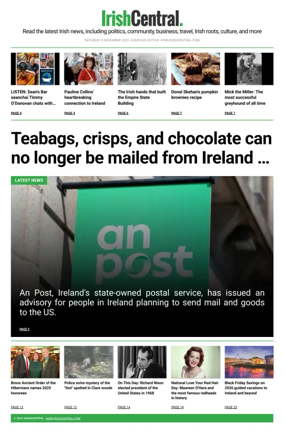 Cover of Irish Central