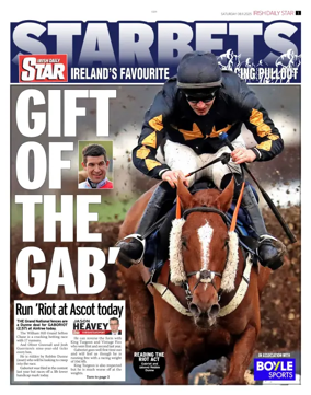 Cover of Irish Daily Star - Starbets