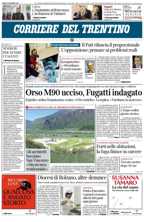 Cover of Corriere del Trentino