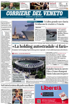 Cover of Corriere del Veneto (Padova e Rovigo)