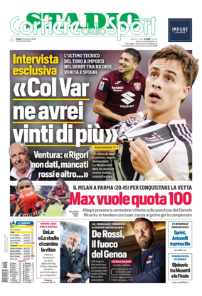 Cover of Corriere dello Sport Stadio (Nazionale)