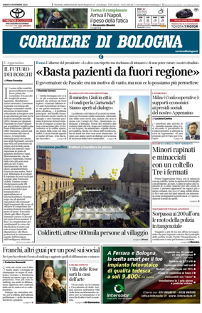 Cover of Corriere di Bologna