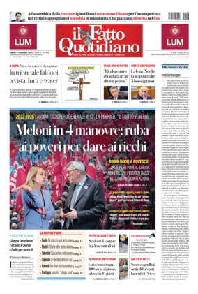 Cover of Il Fatto Quotidiano