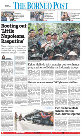 Cover of The Borneo Post