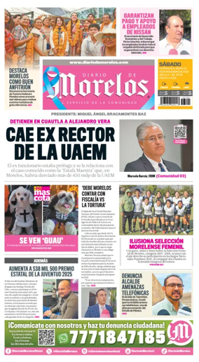 Cover of Diario de Morelos