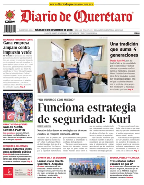 Cover of Diario de Queretaro