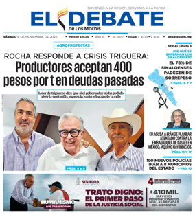 Cover of El Debate de Los Mochis