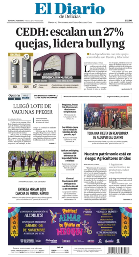Cover of El Diario de Delicias