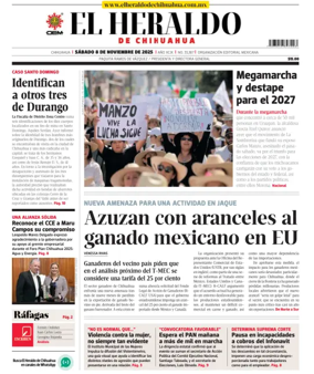 Cover of El Heraldo de Chihuahua