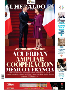 Cover of El Heraldo de Mexico