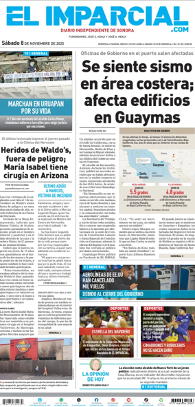 Cover of El Imparcial