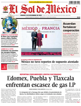 Cover of El Sol de Mexico